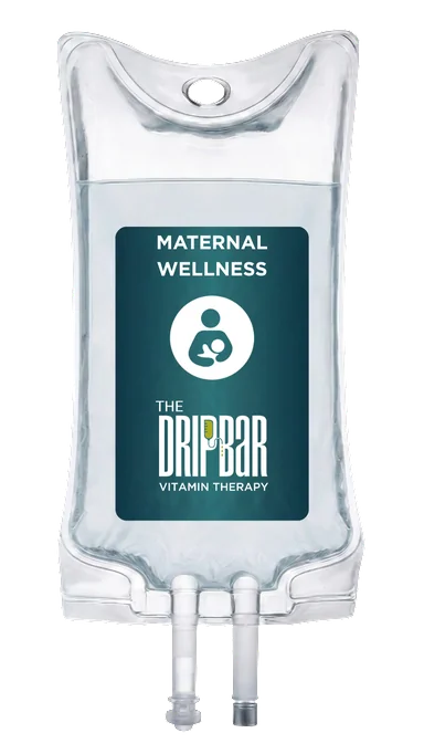 The Maternal Wellness IV drip bag at The DRIPBaR Flower Mound