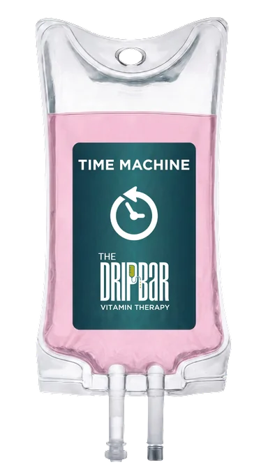 The Time Machine IV drip bag at The DRIPBaR Flower Mound